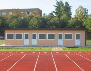 Fertigbau-Gebäude