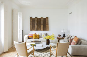 Modulhaus / modern / Beton / mit Terrasse