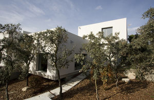 Modulhaus / passiv / modern / Stahlrahmen
