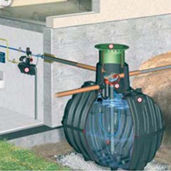 erdverlegter Tank / Regenwasser