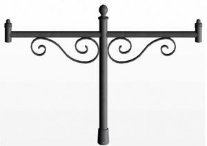 Tragarm für Straßenlaternenpfähle / Aluminium 1