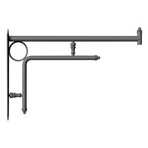 Tragarm für Straßenlaternenpfähle / aus feuerverzinktem Stahl 1