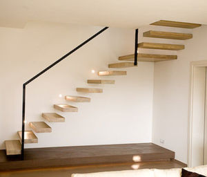 viertelgewendelte Treppe