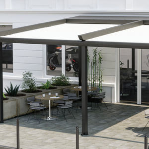selbsttragende Pergola