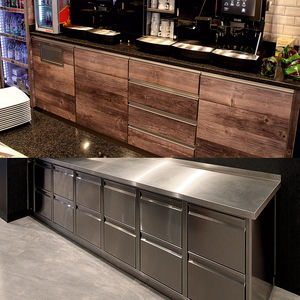 Unterschrank für Küchen / bodenstehend / wandmontiert