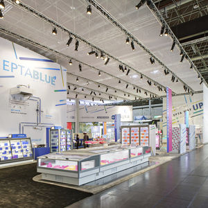 Inselkühlvitrine / für Gefrierkostschränke / für Geschäfte