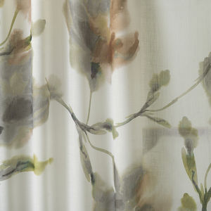 Blumenmotive-Gardine