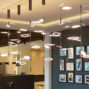 Hängelampe / originelles Design / Metall / PMMA