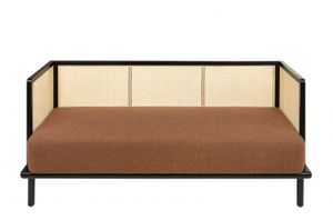 braunes Sofa