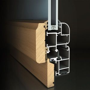 Aluminium-Türprofil 1