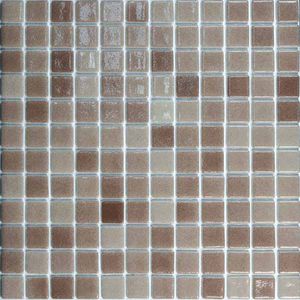 Mosaikfliese für Schwimmbecken / Boden / Glas / Motiv