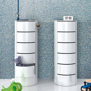 Innenraum-Mosaikfliese / für Badezimmer / Wand / Glas