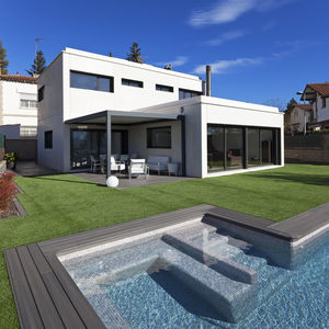 Fertigbauhaus / Modul / modern / Beton