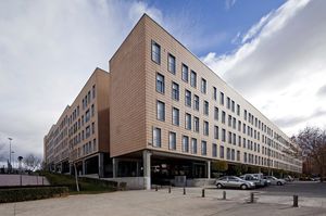 Fertigbau-Gebäude