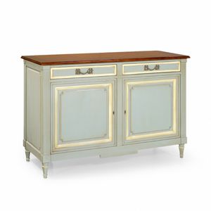 klassisches Sideboard / aus Eiche / aus Kirschbaum / aus Mahagoni