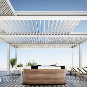 selbsttragende Pergola