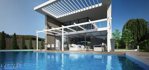 angebaute Pergola 1