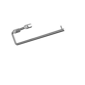wandmontierter WC-Rollenhalter 1