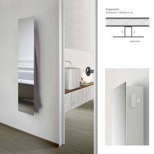 elektrischer Badheizkörper / Aluminium / modern / für Badezimmer