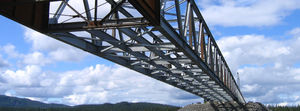 Fachwerk Brücke