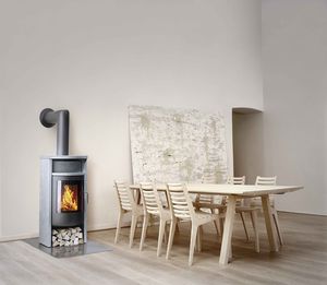 Holz-Kaminofen / Stein / modern / 5 kW...10 kW