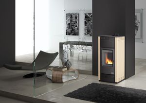 Wasserführender Kaminofen / Pellet