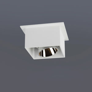Downlight für Aufbau / LED / quadratisch / Aluminium