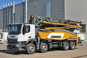 mobile Betonpumpe / LKW-montiert