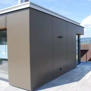 Fassadenverkleidung für hinterlüftete Fassade