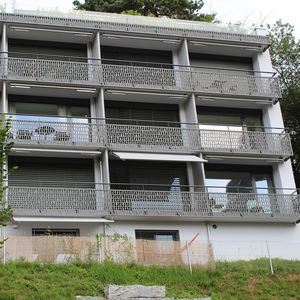 Holzfasergeländer