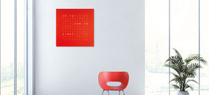 moderne Uhren / Analog / wandmontiert / LED