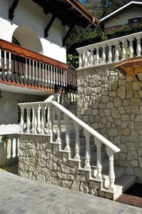 Steinbalustrade