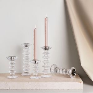 Glas-Kerzenhalter