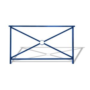 Schutzabsperrung / feststehend / Stahl / für öffentliche Bereiche