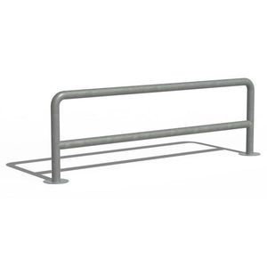 Parkplatzsperre / galvanisiertem Stahl