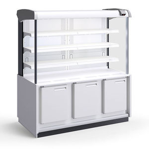 Standkühlvitrine / beleuchtet / für Gefrierkostschränke / für Geschäfte