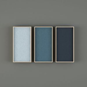 Akustikplatte für Innenausbau / wandmontiert / MDF / Stoff