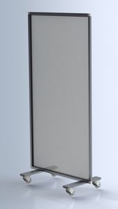 Aluminium-Raumteiler