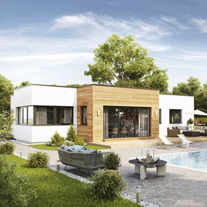 Bungalow-Stil-Haus