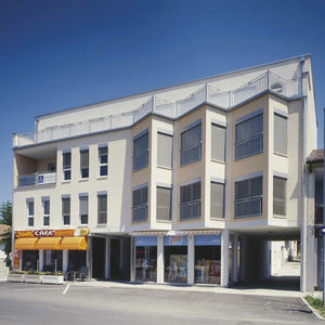 Fertigbau-Gebäude