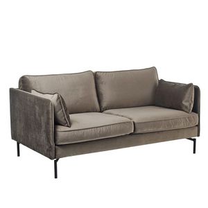 braunes Sofa