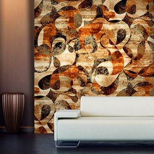 moderne Tapete / Vinyl / Polyester / mit geometrischem Muster