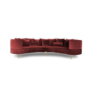 halbrundes Sofa