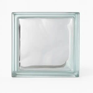 quadratischer Glasbaustein