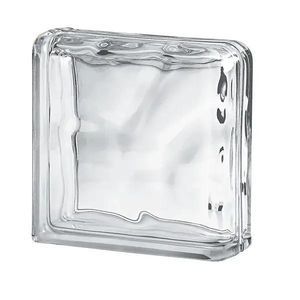quadratischer Glasbaustein