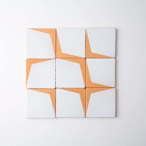 Ton-Mosaikfliesen