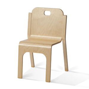 moderner Stuhl / Stapel / für Kinder / Standard-Fußgestell