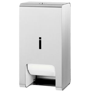 wandmontierter Toilettenpapierhalter / Edelstahl