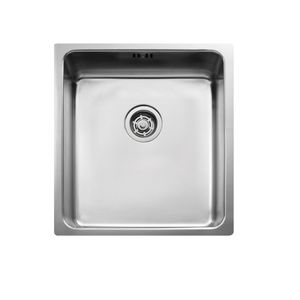 Spüle / 1 Becken - BARENTS : BC313 - Intra Teka - ohne Abtropffläche