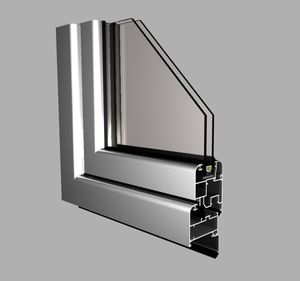 Aluminium-Türprofil